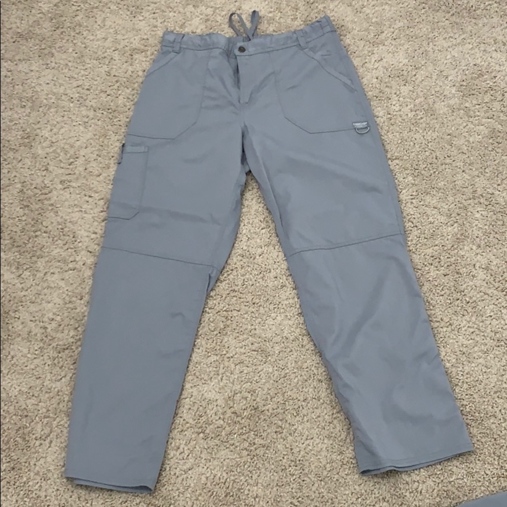 Gray men’s scrubs! Cherokee brand!